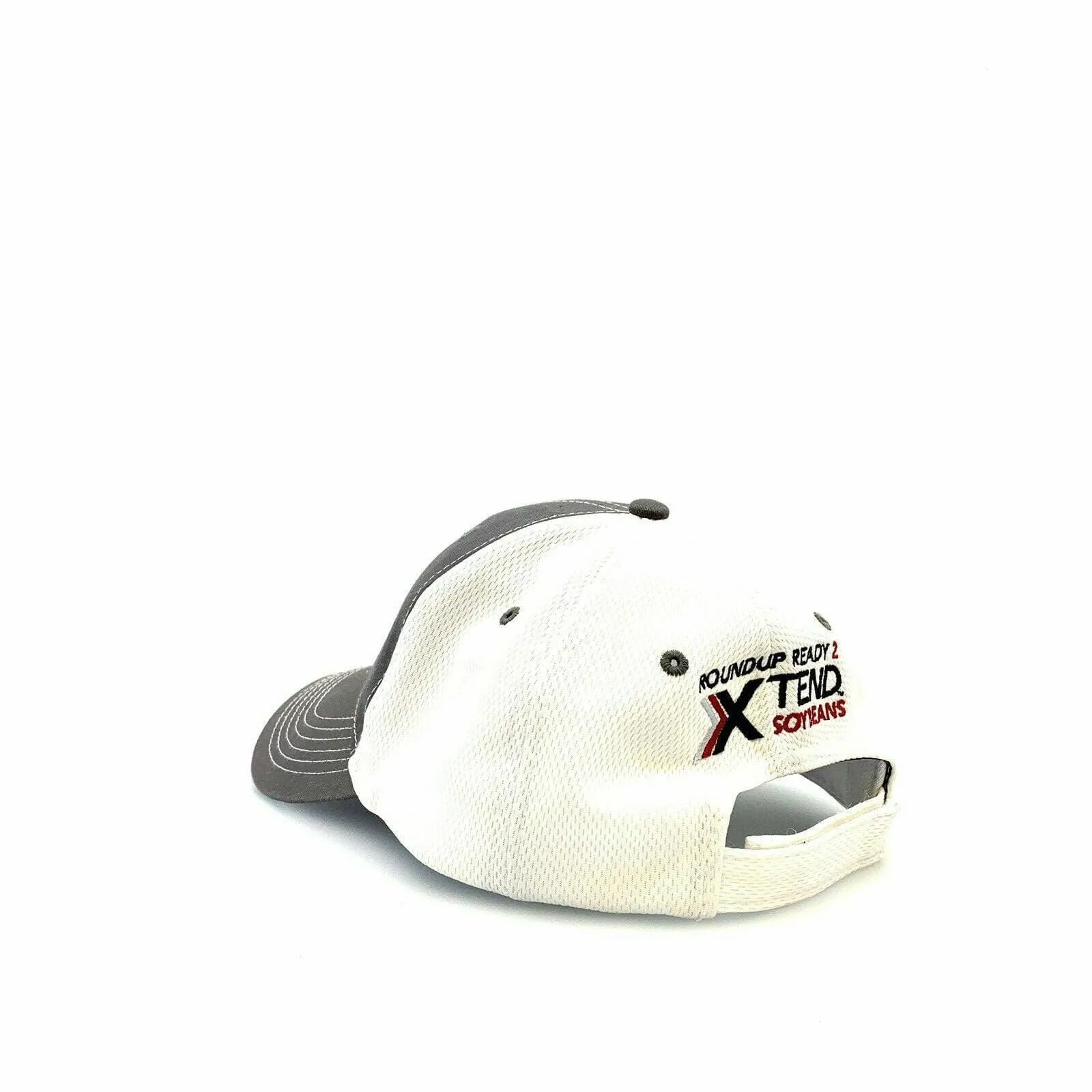 CHANNEL SOY BEANS Hook & Loop Trucker Hat, White - Adjustable