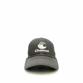 CHANNEL SOY BEANS Hook & Loop Trucker Hat, White - Adjustable