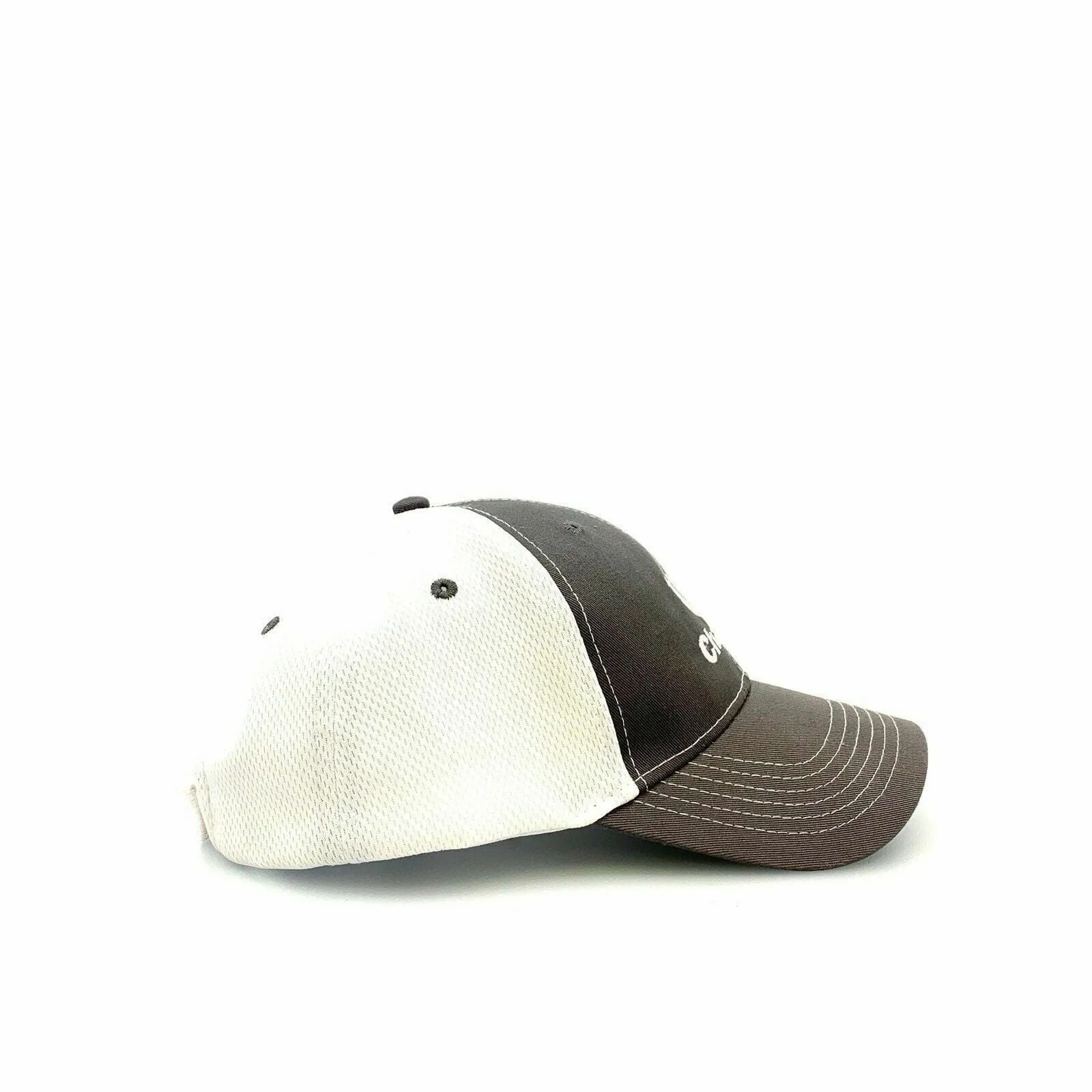 CHANNEL SOY BEANS Hook & Loop Trucker Hat, White - Adjustable