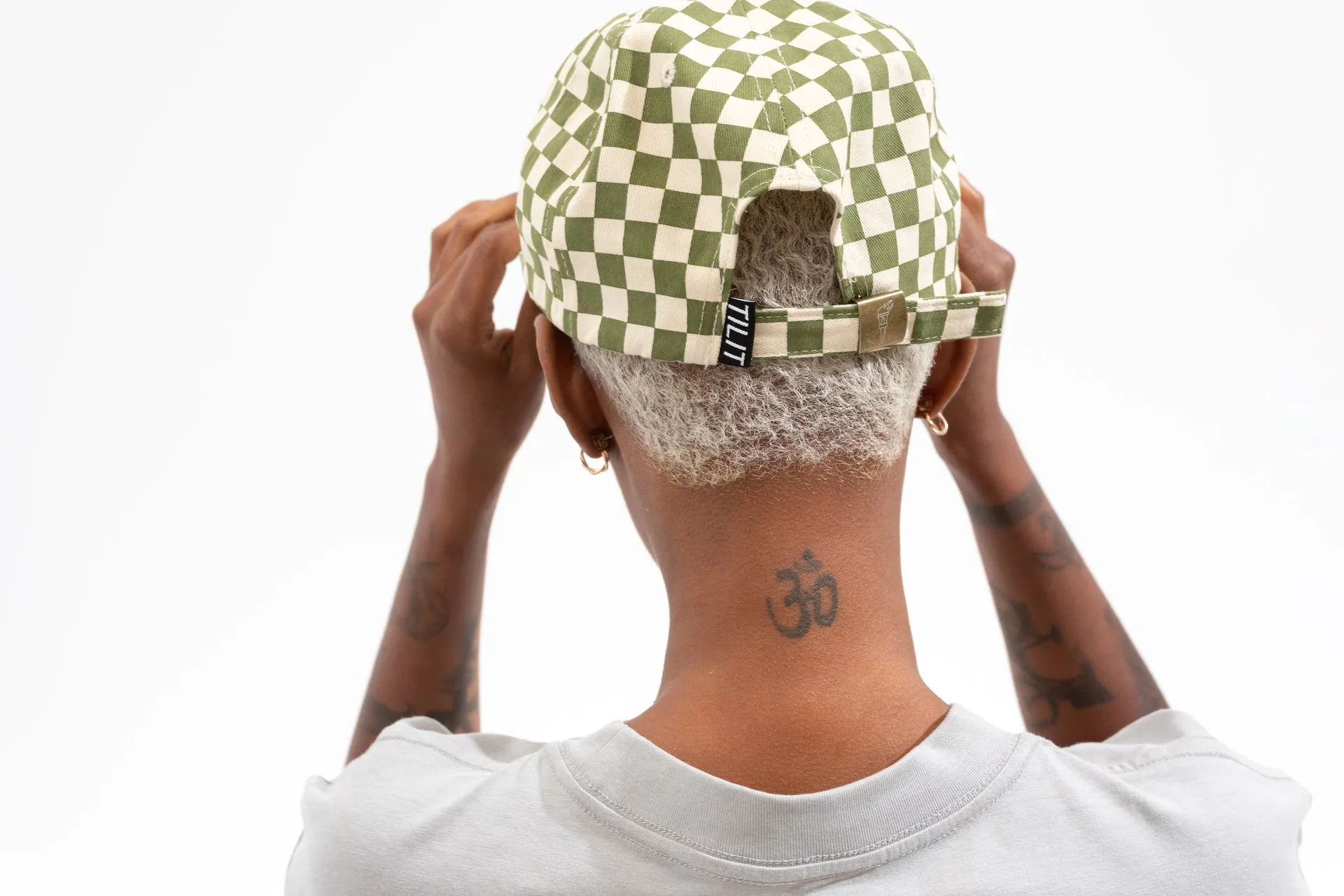 Checkered Focus Chef's Hat