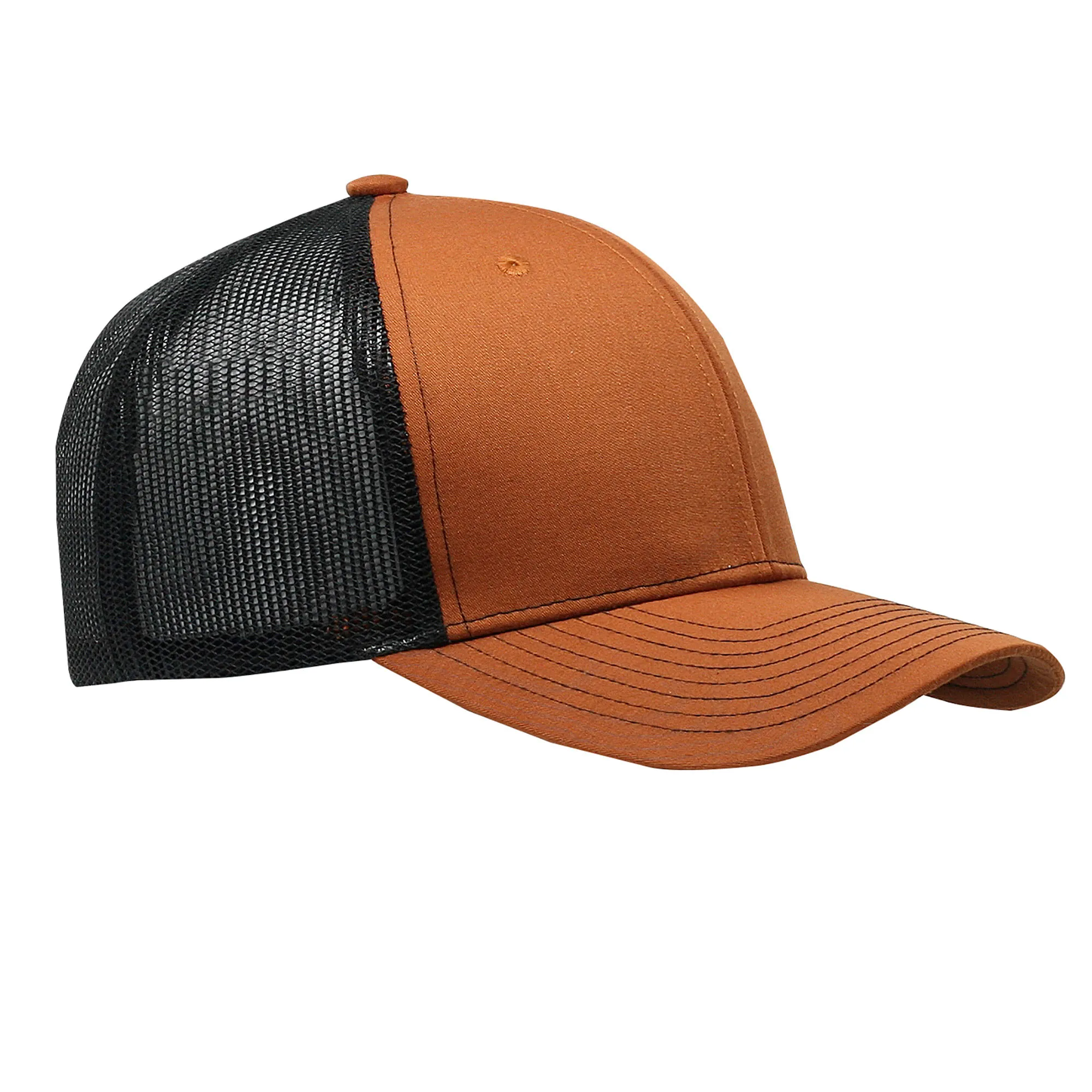 Cobra C112 6 Panel Structured Poly/Cotton Front Mesh Back Hat
