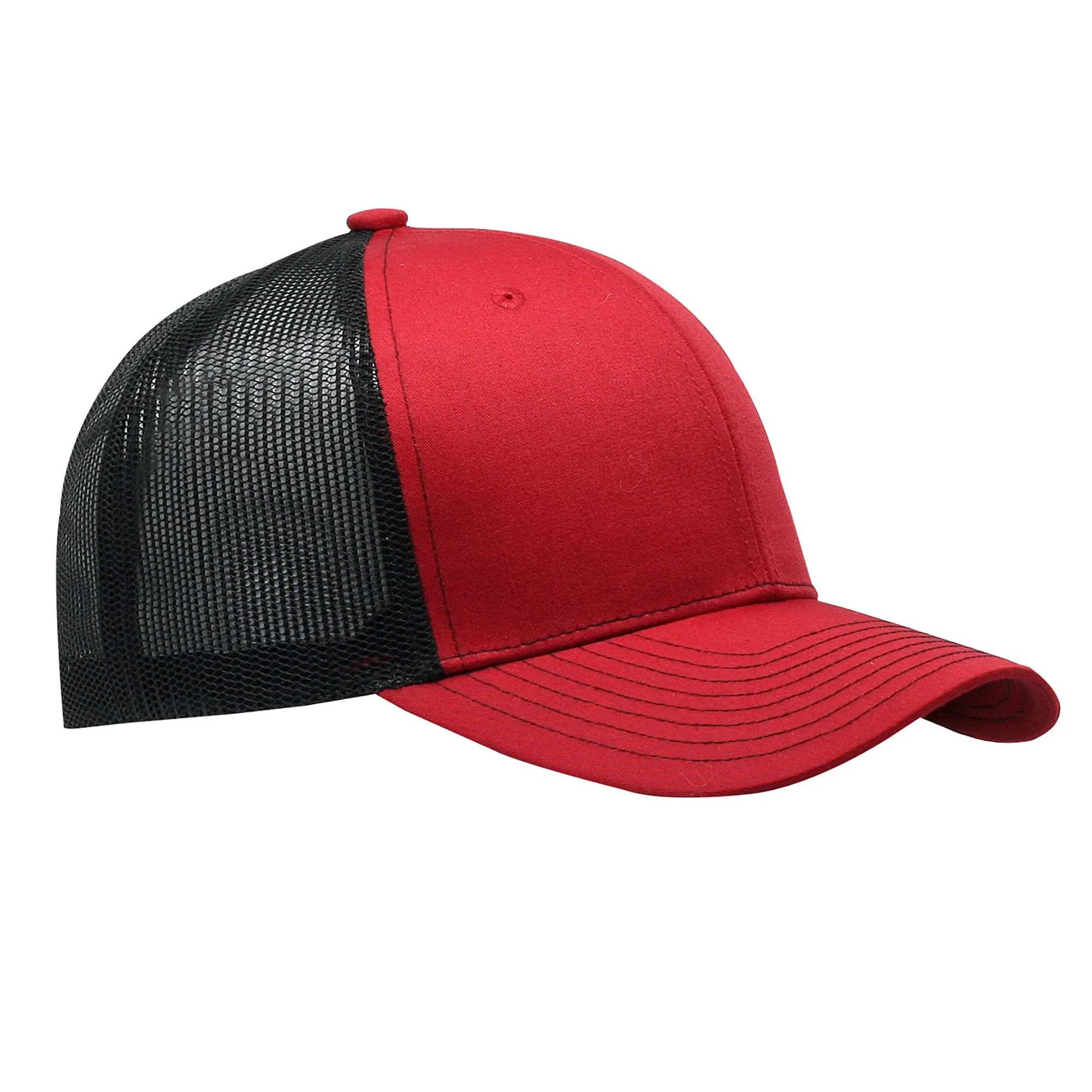 Cobra C112 6 Panel Structured Poly/Cotton Front Mesh Back Hat