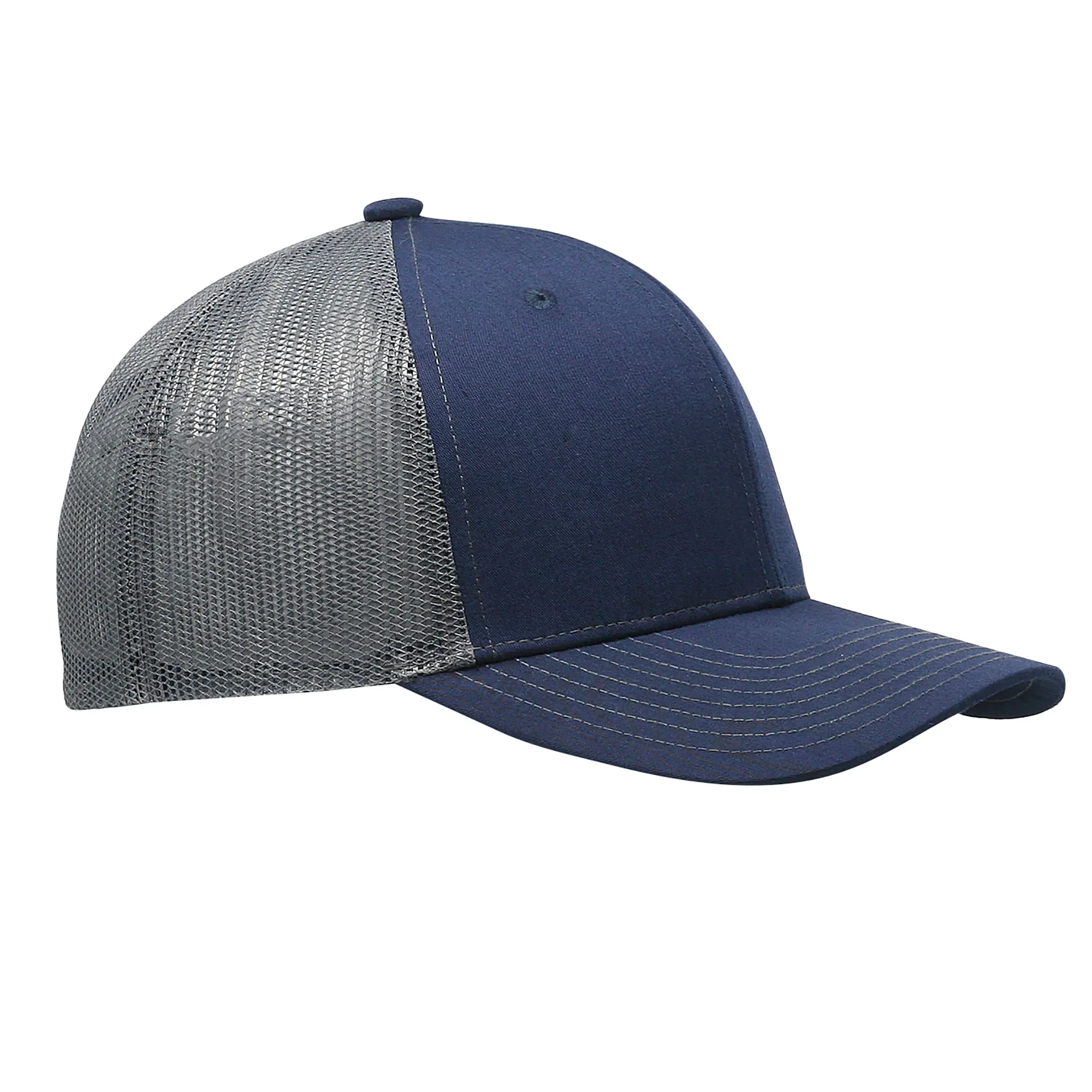 Cobra C112 6 Panel Structured Poly/Cotton Front Mesh Back Hat
