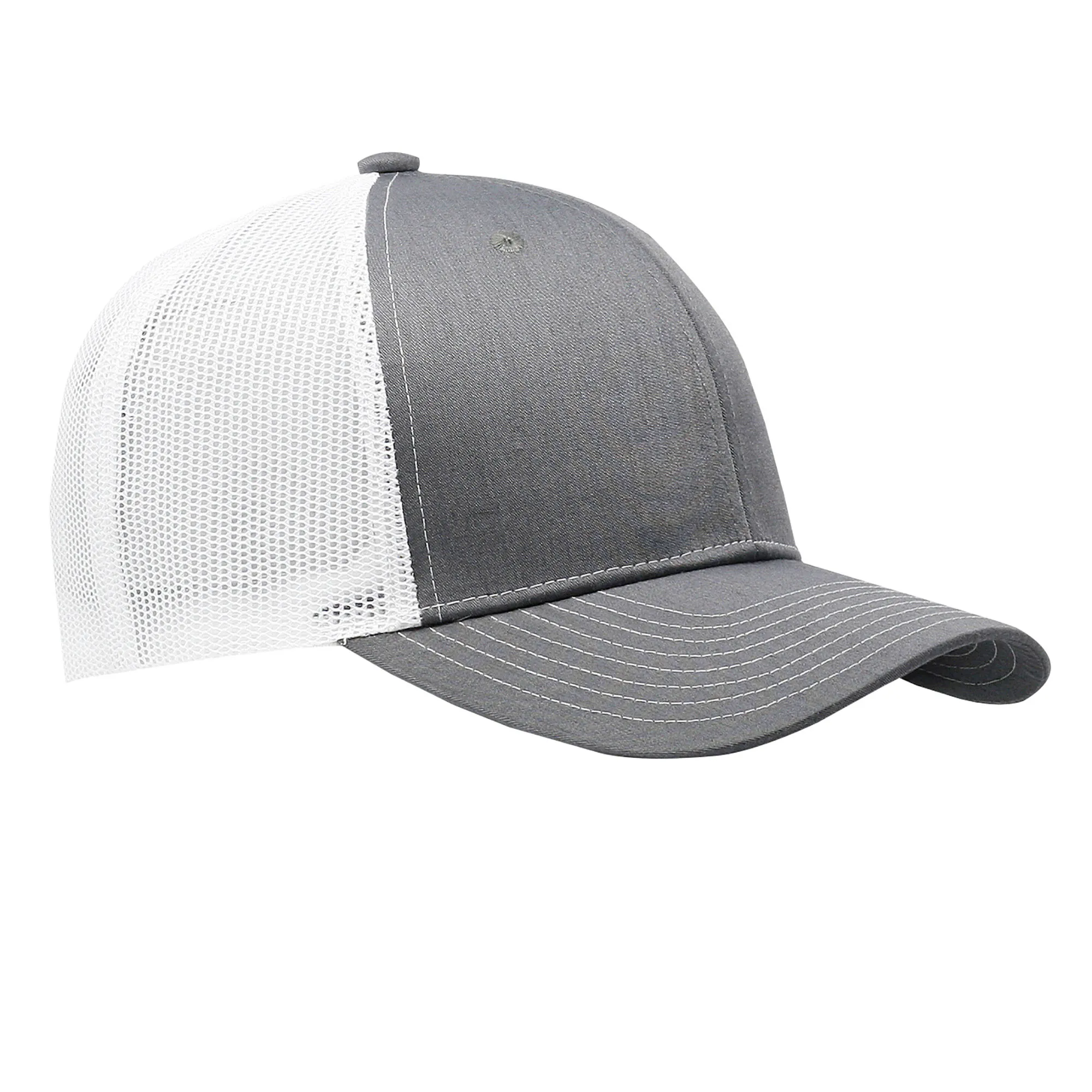 Cobra C112 6 Panel Structured Poly/Cotton Front Mesh Back Hat