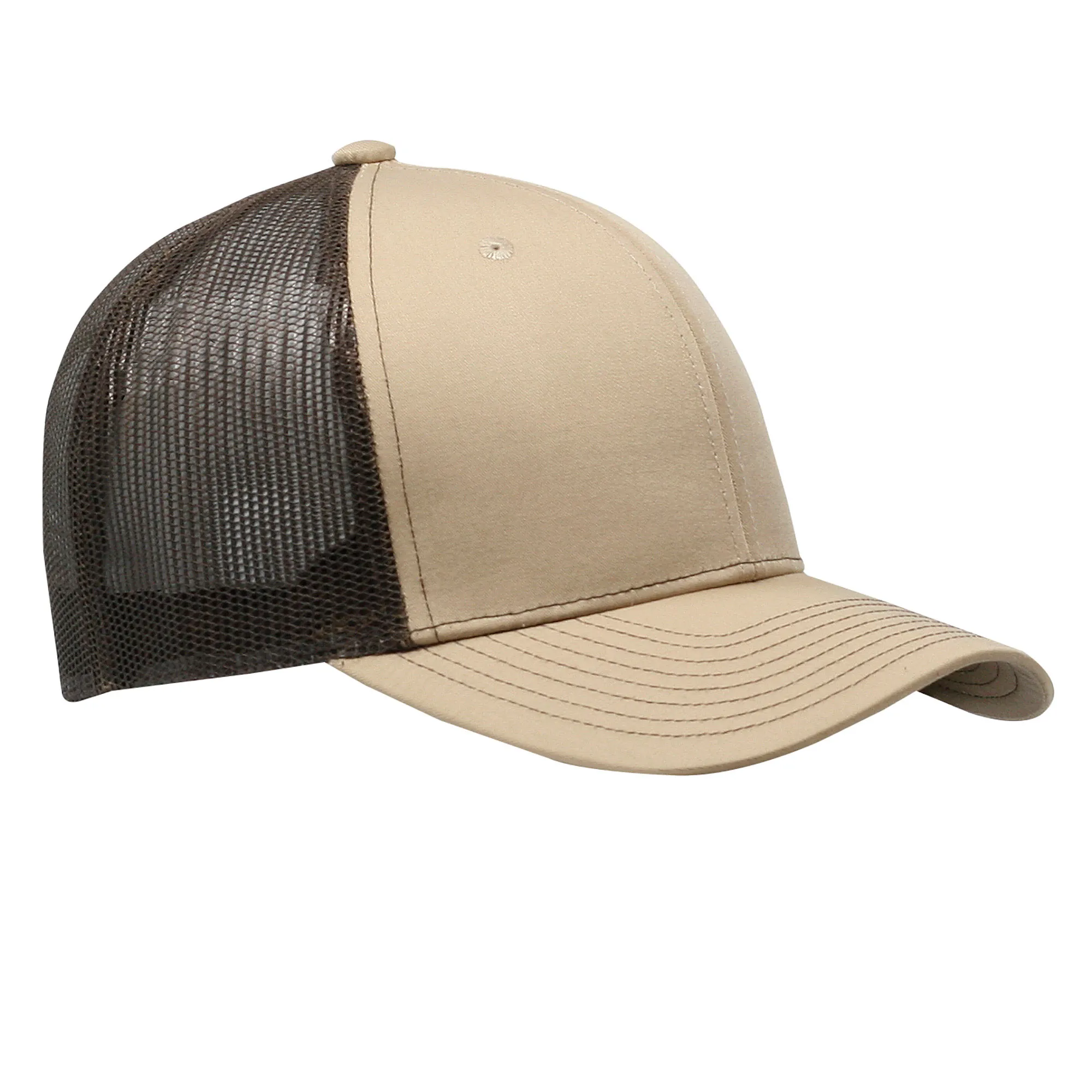 Cobra C112 6 Panel Structured Poly/Cotton Front Mesh Back Hat