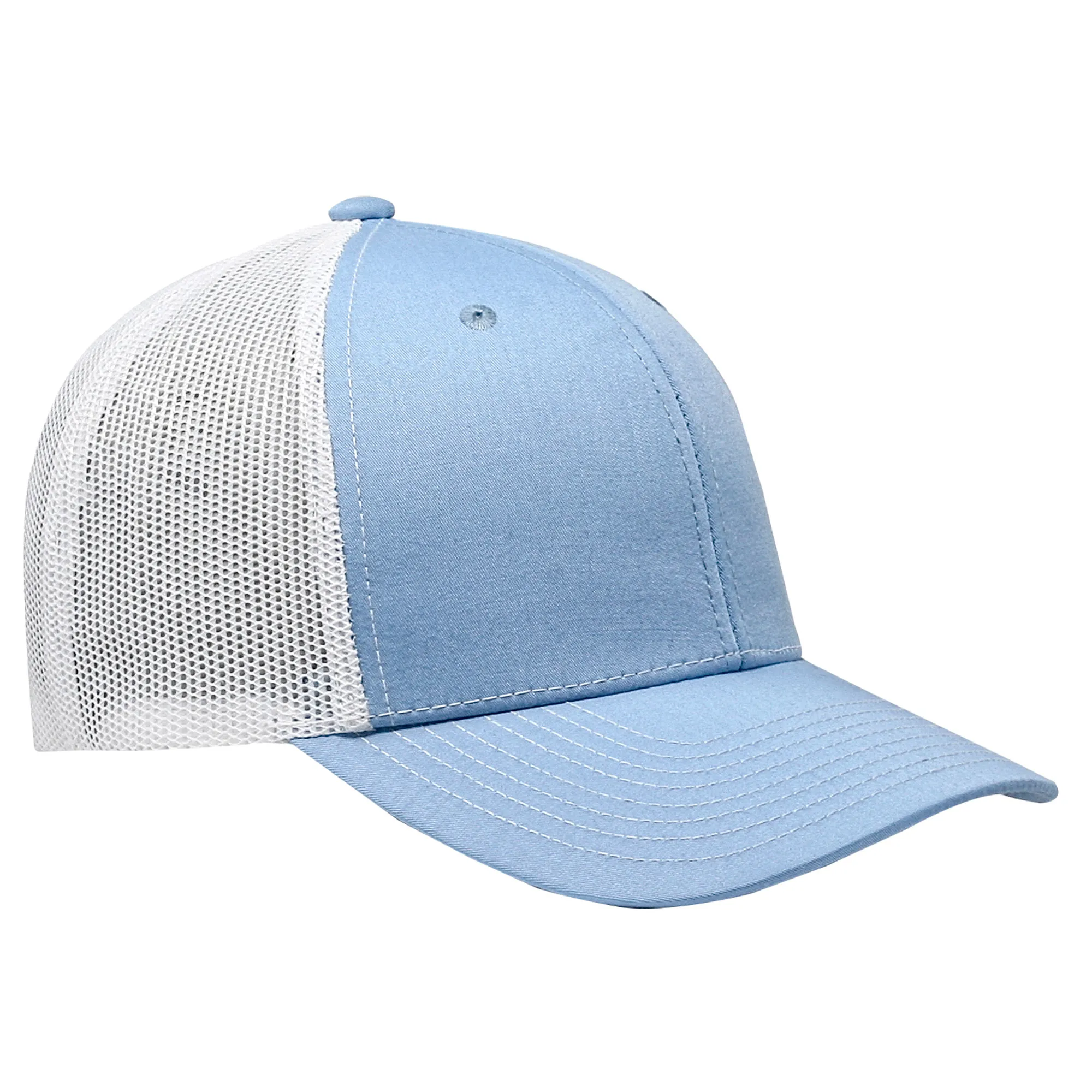Cobra C112 6 Panel Structured Poly/Cotton Front Mesh Back Hat
