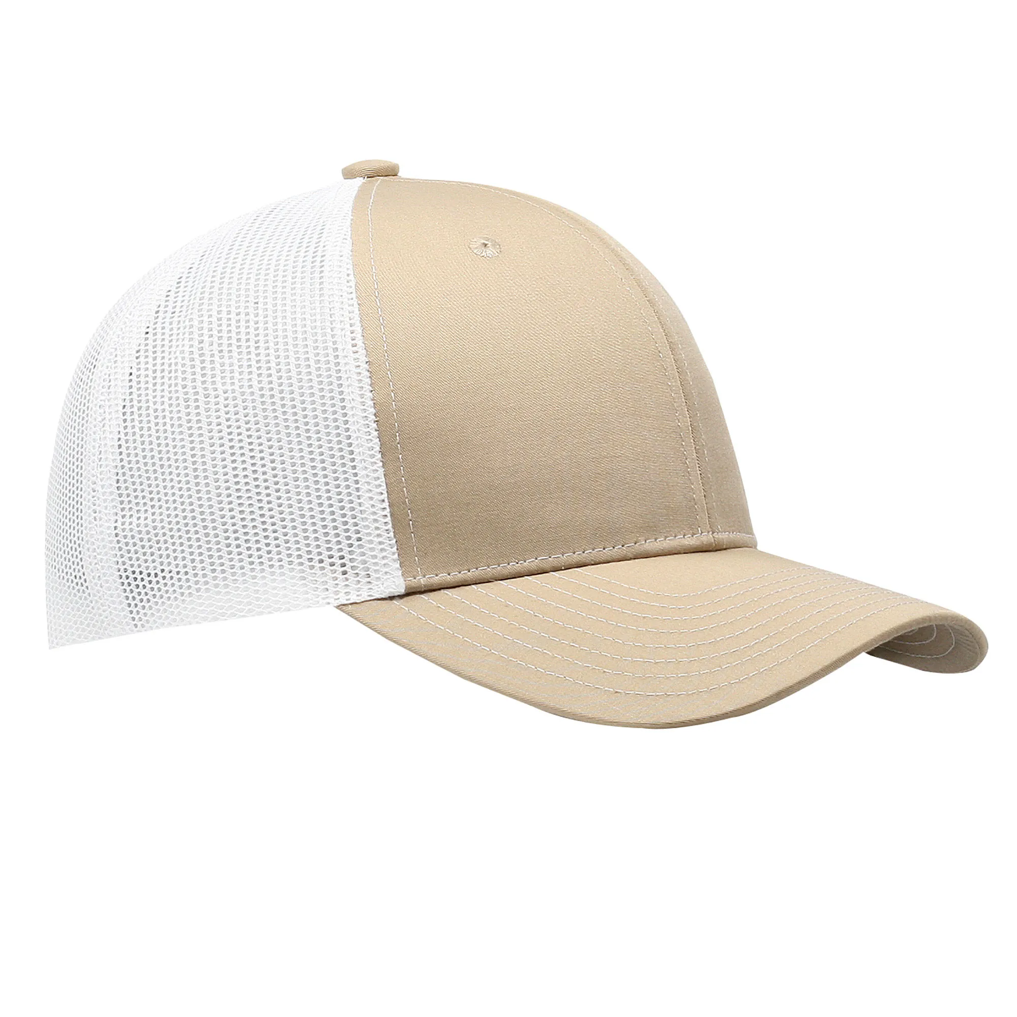 Cobra C112 6 Panel Structured Poly/Cotton Front Mesh Back Hat
