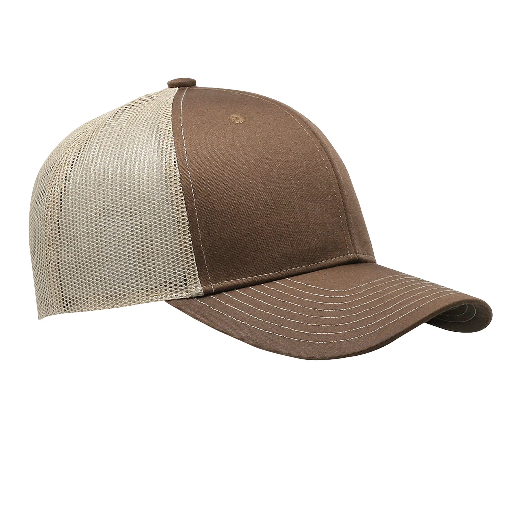 Cobra C112 6 Panel Structured Poly/Cotton Front Mesh Back Hat