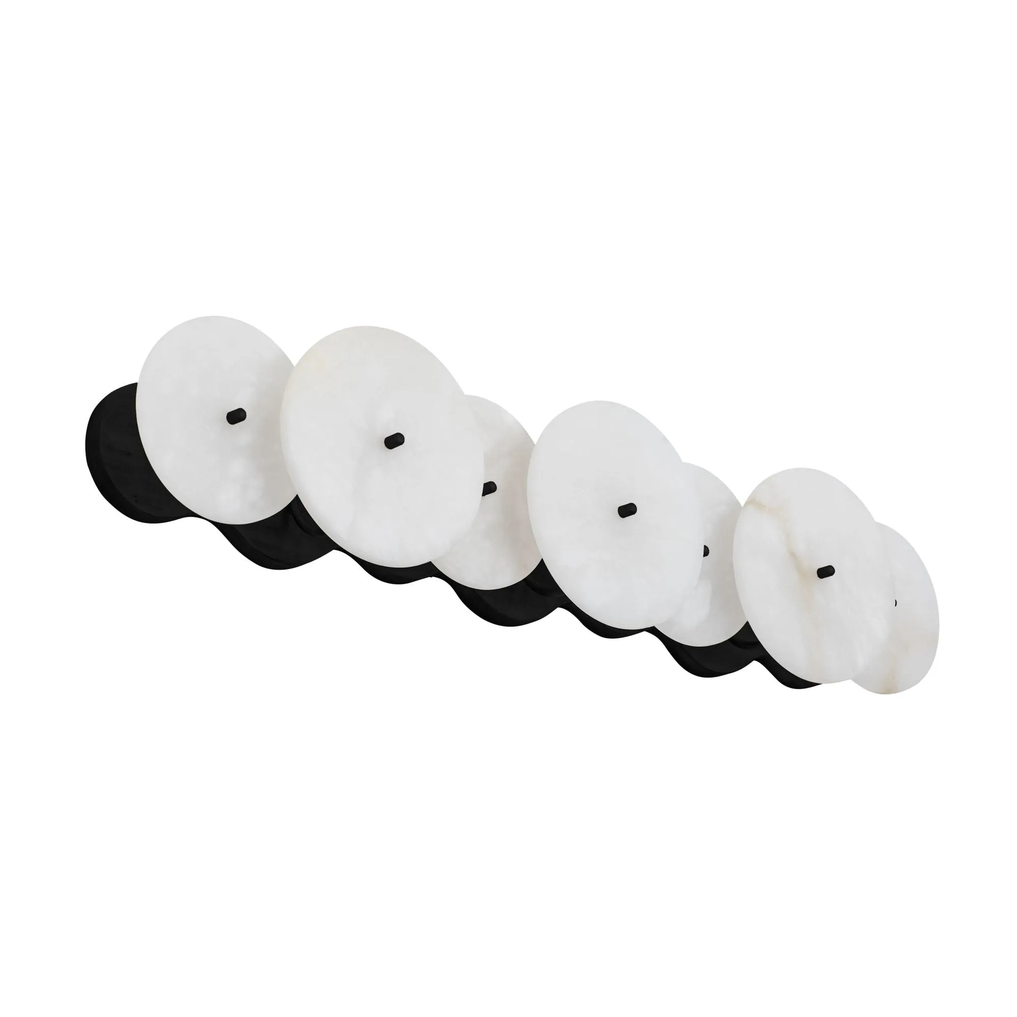 Cosmos 370B03MB 3-Light Vanity Light - Matte Black