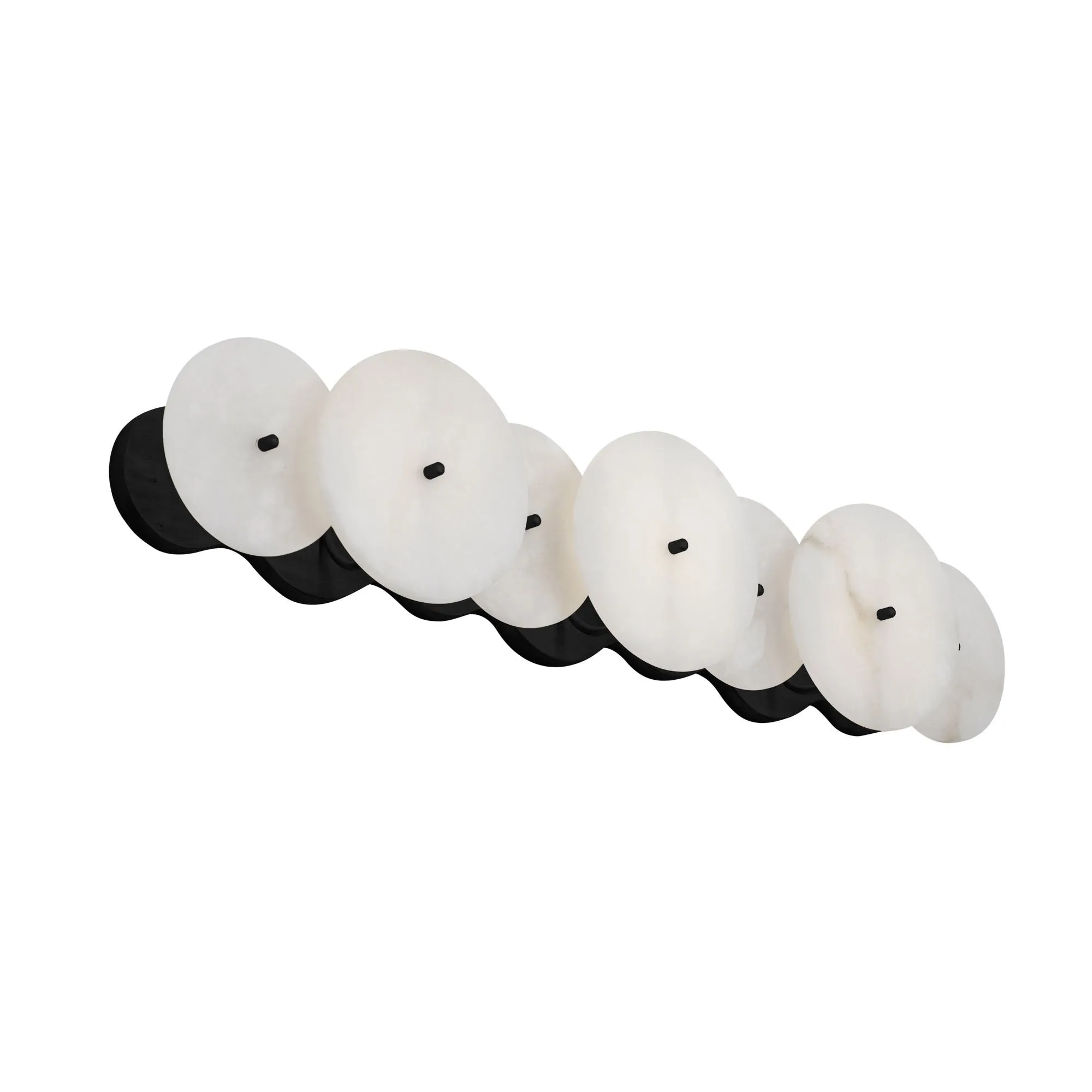 Cosmos 370B03MB 3-Light Vanity Light - Matte Black
