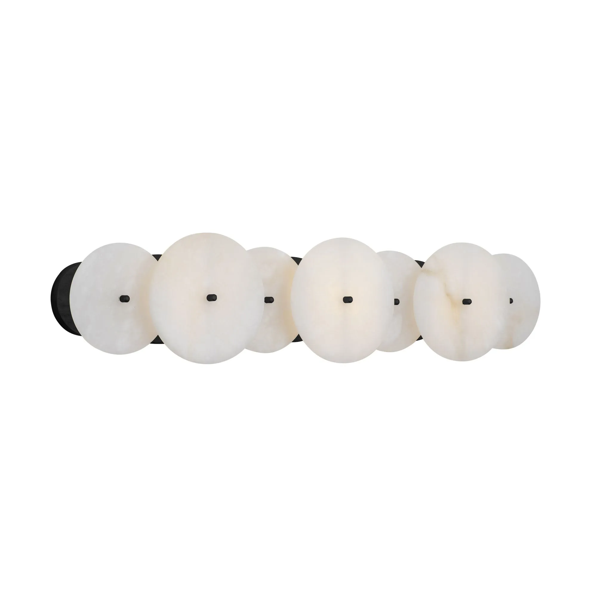 Cosmos 370B03MB 3-Light Vanity Light - Matte Black