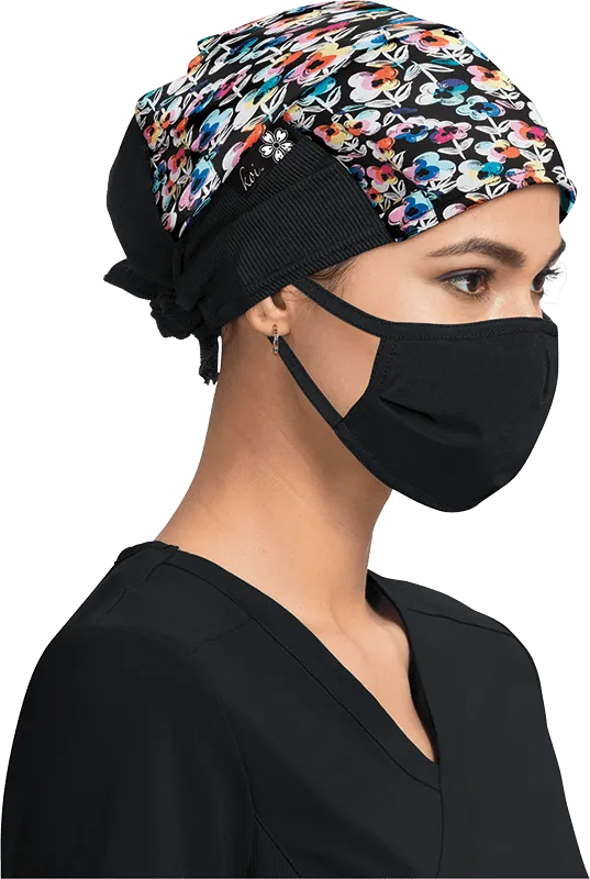 Covid In Flower Surgical Hat - A129 - CF02