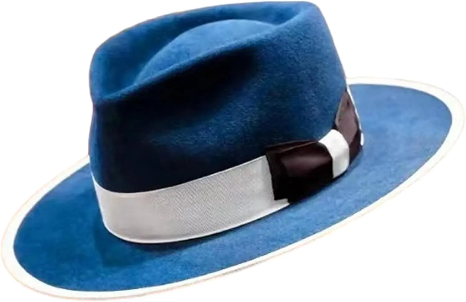Cowboy Hat Fedoras Western Short-Brimmed Hat for Women Man Casual Wear Western Fedoras Man Women Unisex Wear