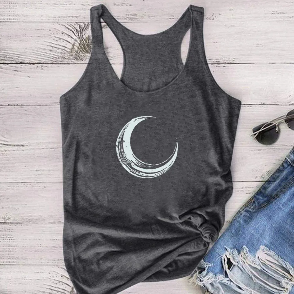 Crescent Moon Tank Top