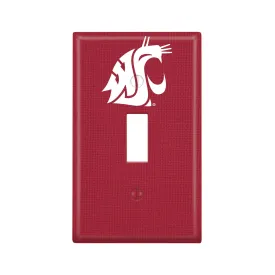Crimson WSU Single Light-Switch Cover
