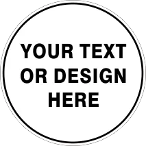 CUSTOM HARD HAT STICKER