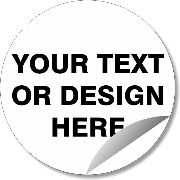 CUSTOM HARD HAT STICKER