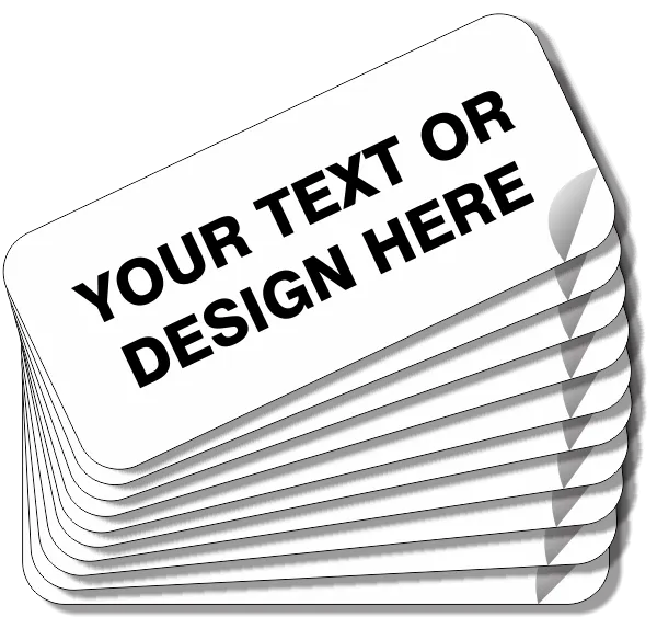 CUSTOM HARD HAT STICKER
