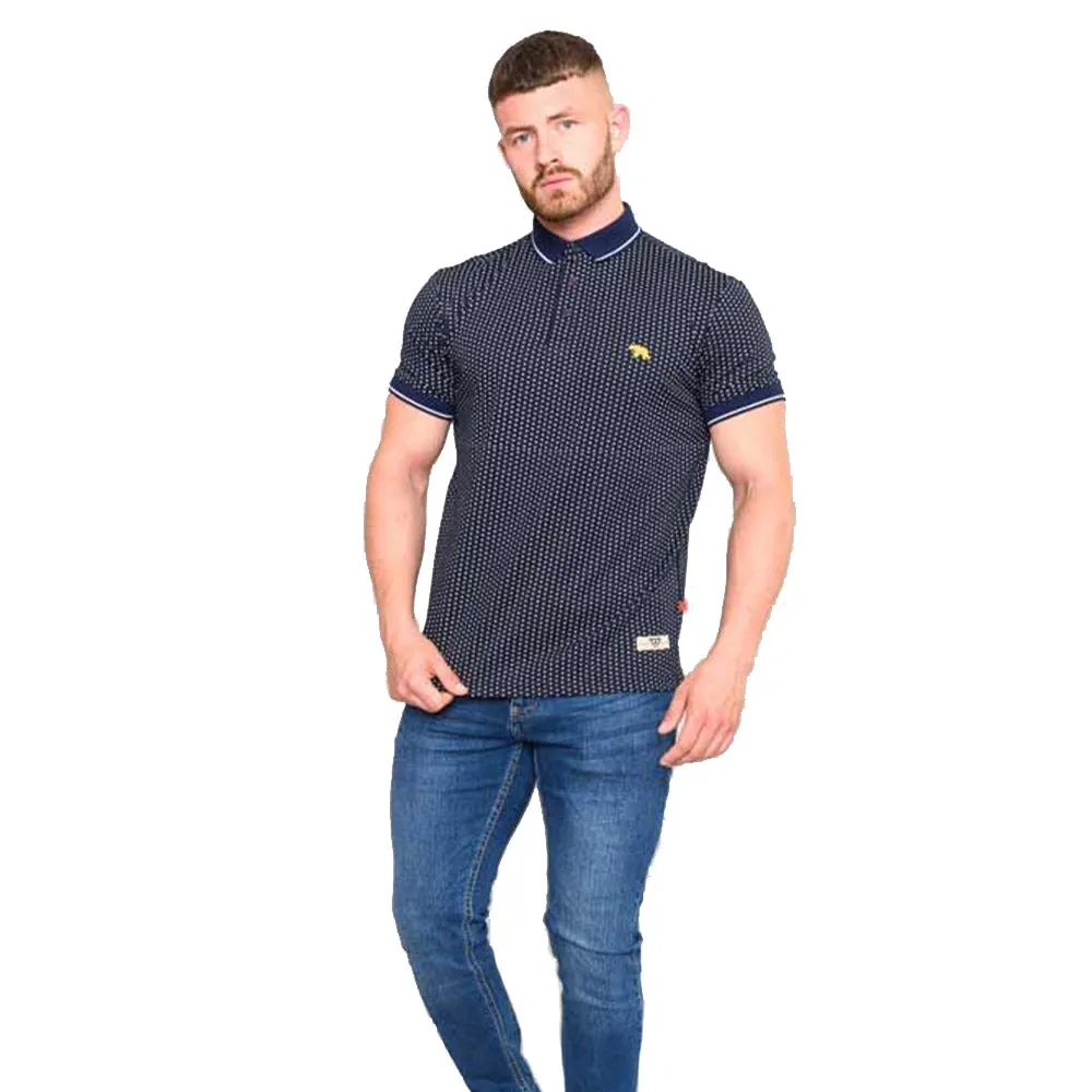 D555 Pique Polo Shirt - Battersea Navy