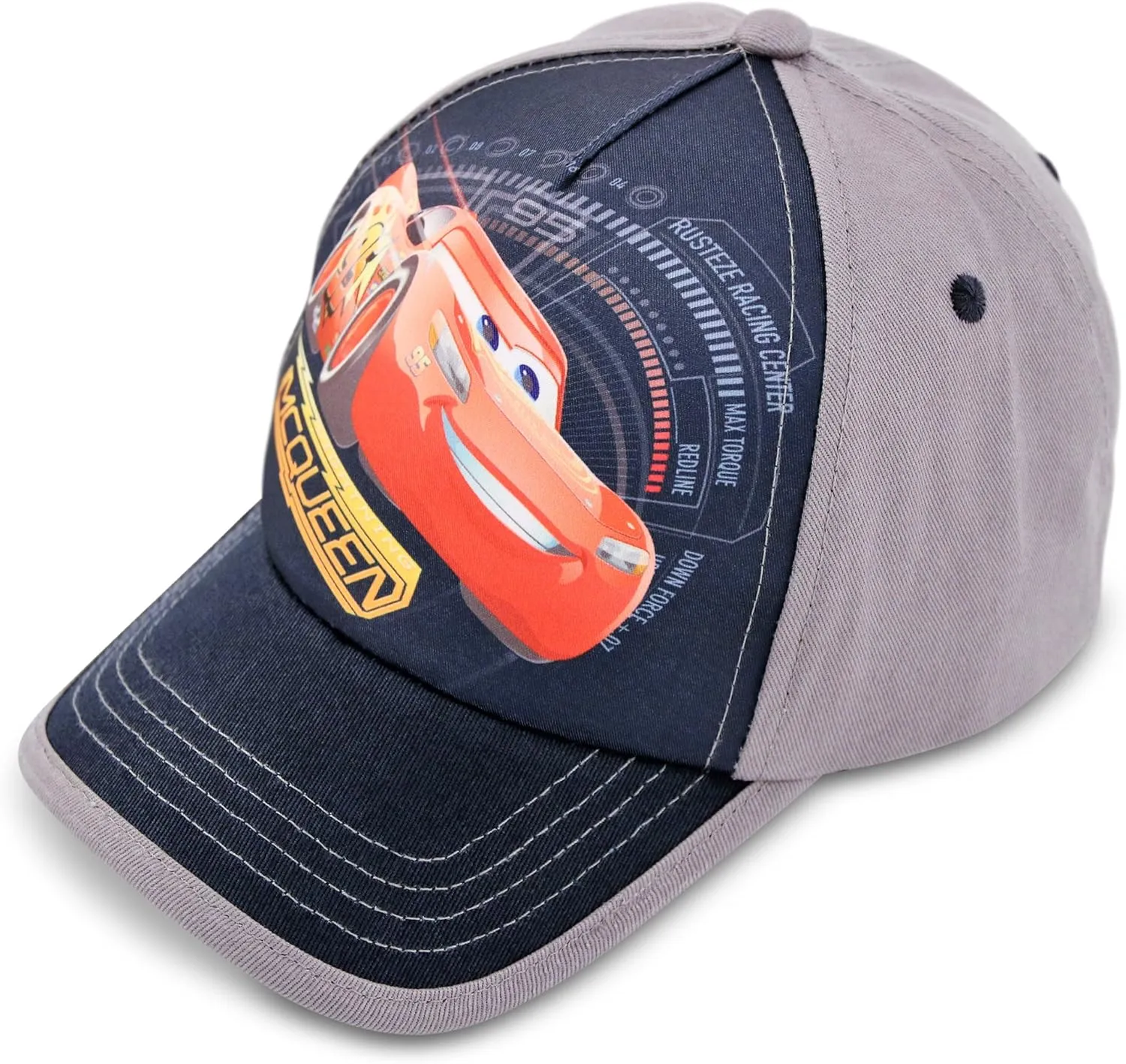 Disney Toddler Boys Cars Lightning McQueen Cotton Baseball Cap, Age 2-5