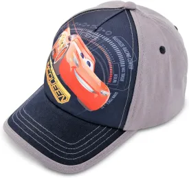 Disney Toddler Boys Cars Lightning McQueen Cotton Baseball Cap, Age 2-5