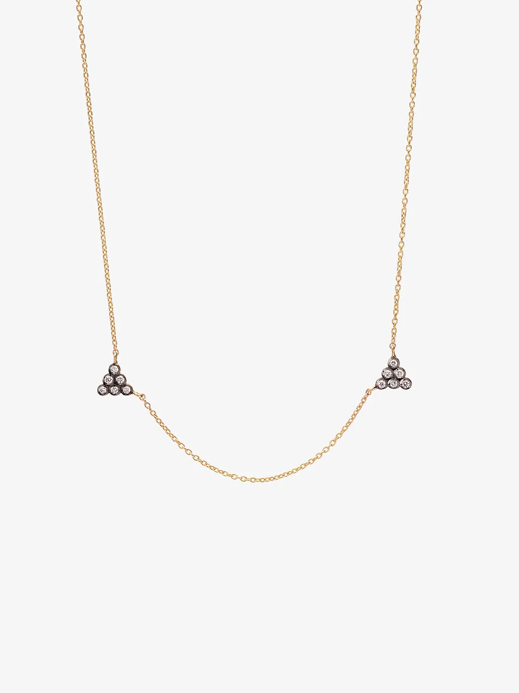 Duo Triangle Necklace