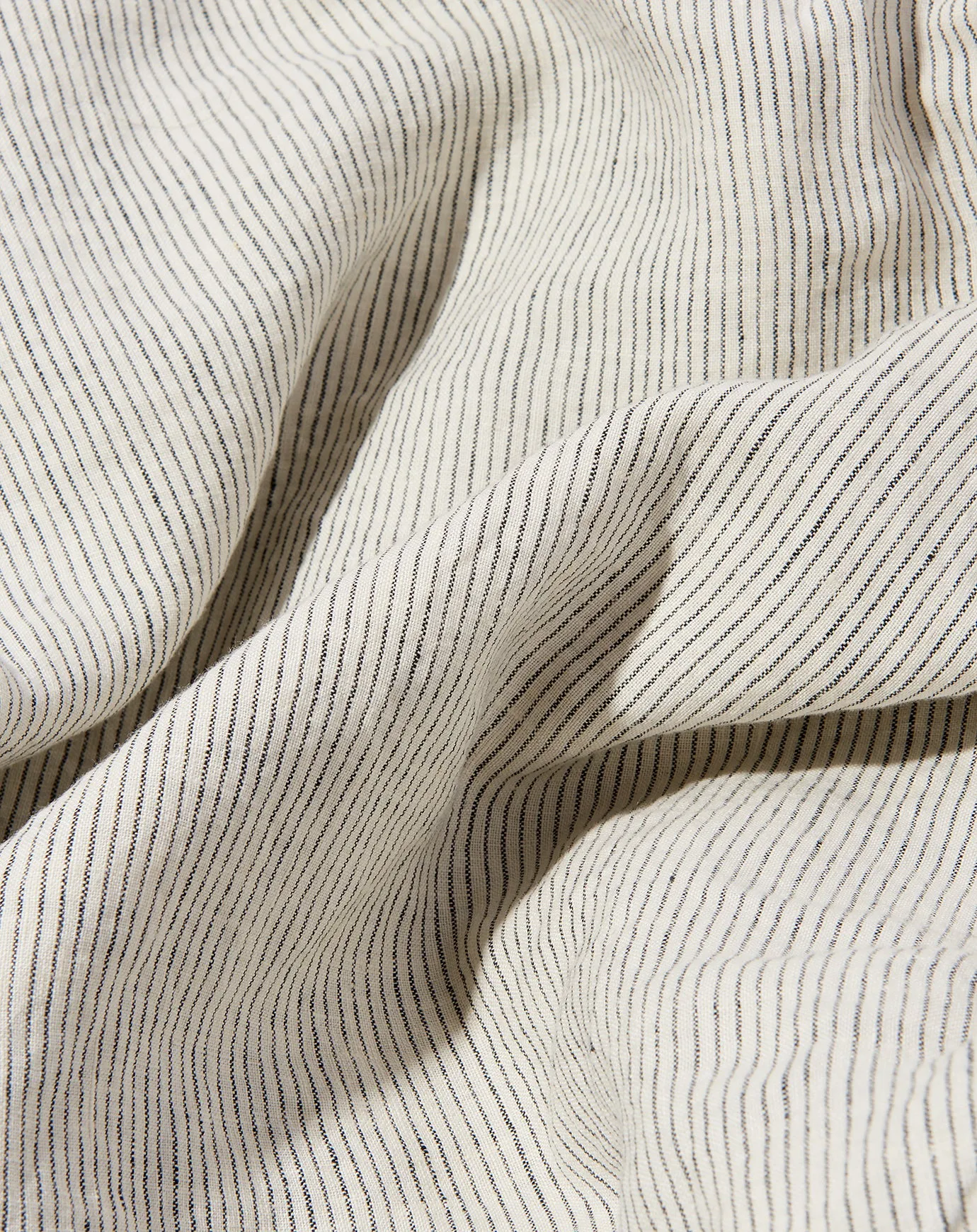 Duvet Cover in Pinstripe