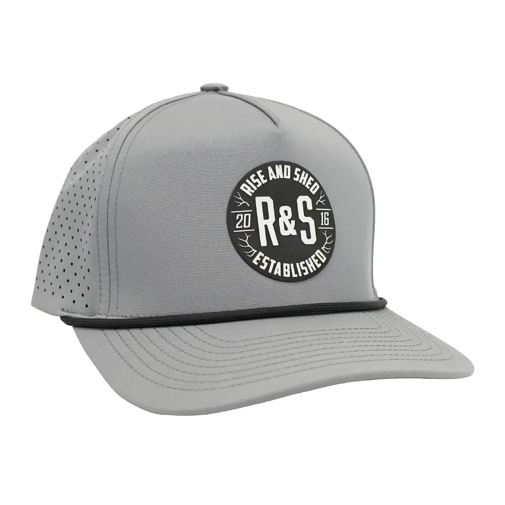 Established - Gray Performance Hat
