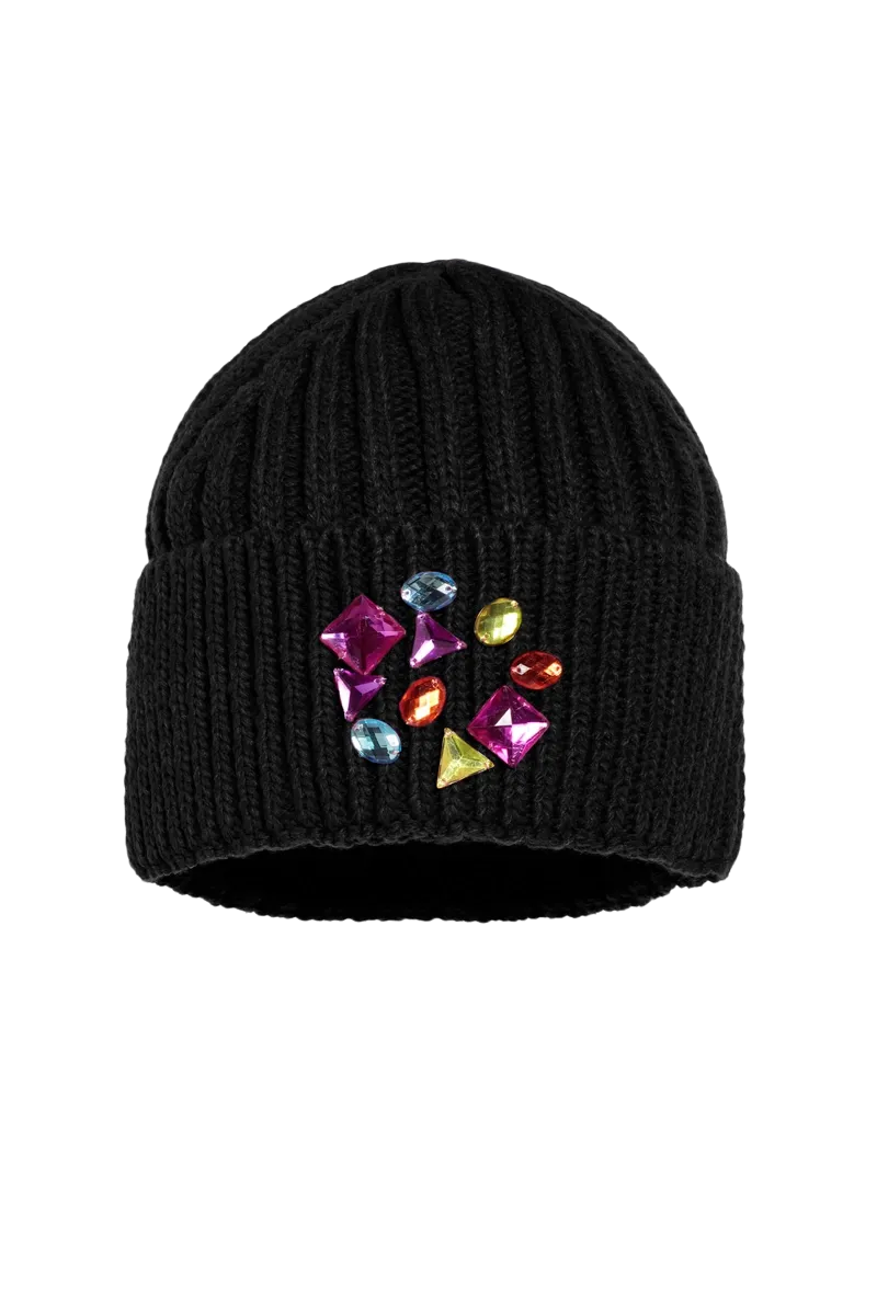 Fab Jeweled Beanie Hat