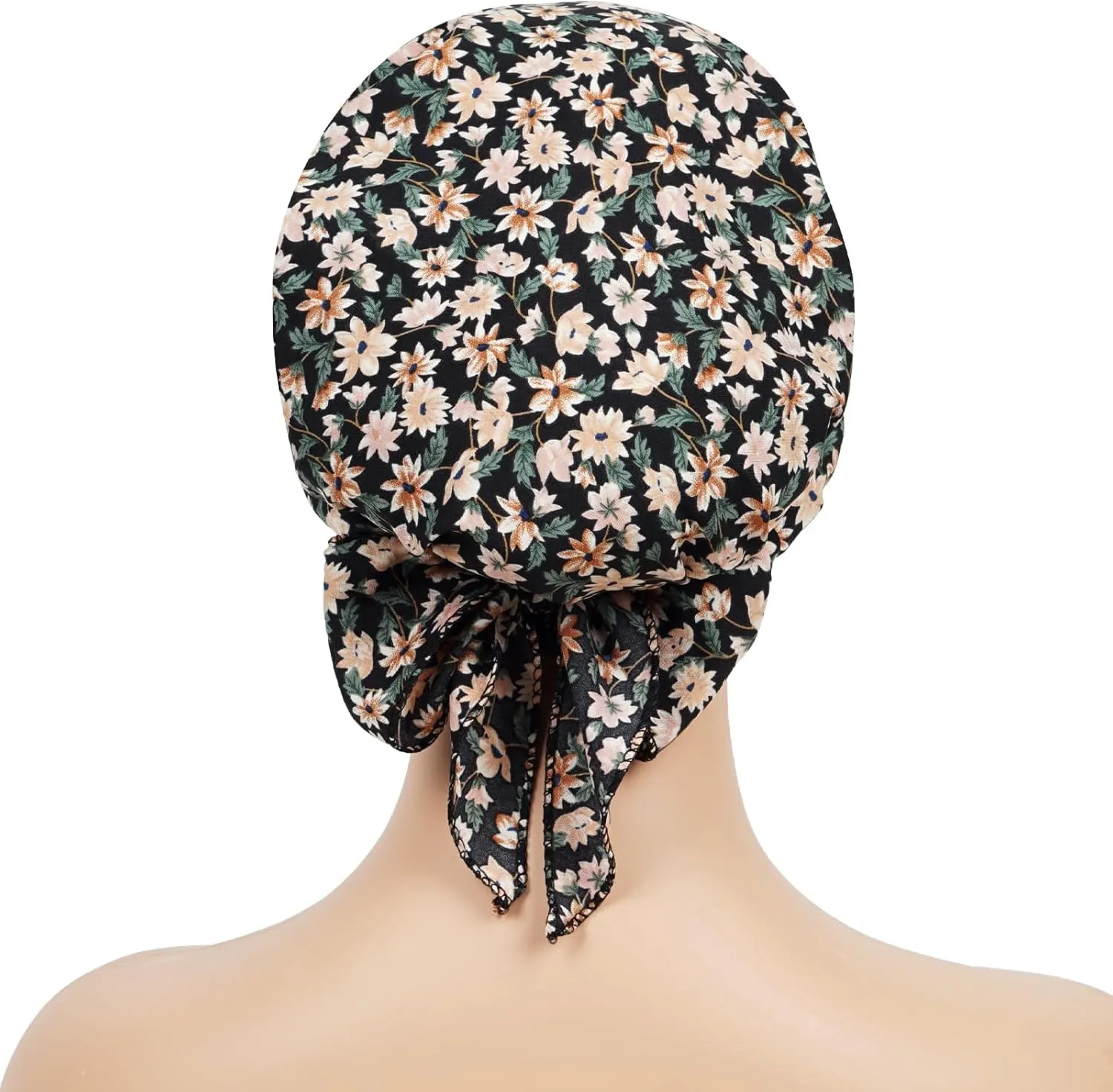 FADACHY Chemo Headwear for Women,Chemo Caps Lightweight for Summer with Head Scarf,Silky Soft Hair Turbans Fashion