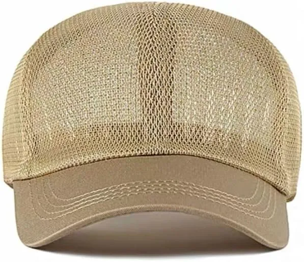 FASHIXD Mesh Baseball Cap for Men Women Summer Breathable Trucker Hats Adjustable Outdoor Sports Running Hats
