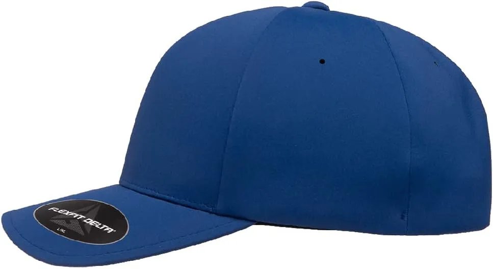 Flexfit Delta 180 Seamless Stretch-Fitted Hat with 3-Layer Sweatband | Bulk Packs Available