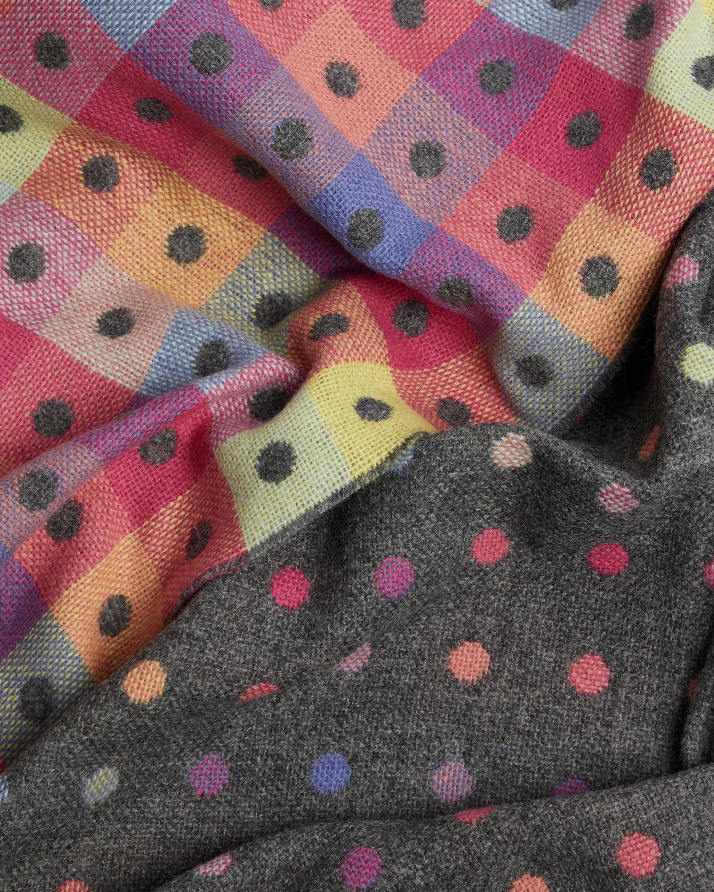 Foxford Rainbow Lambswool Throw