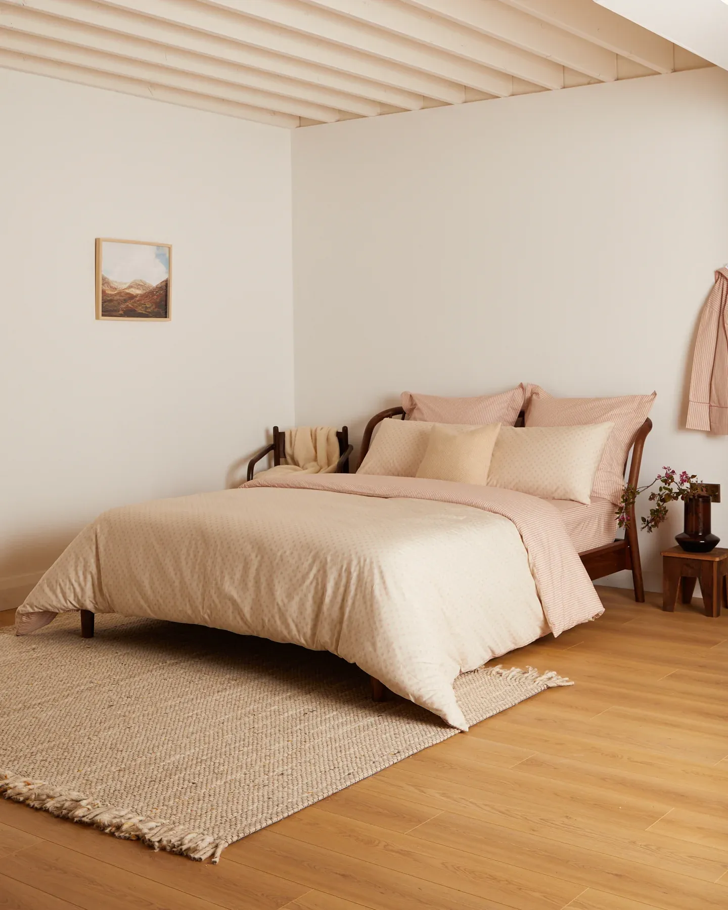 Foxford Rose Fern Pillowcase Set
