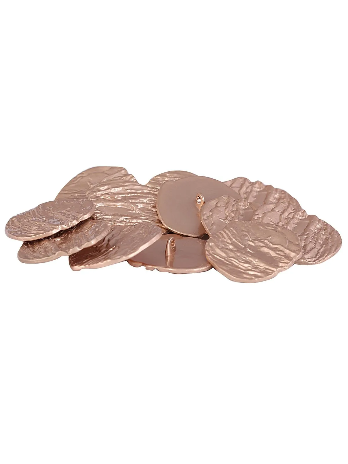 Funky Apple Shape Downhole Loop Shank Metal Button