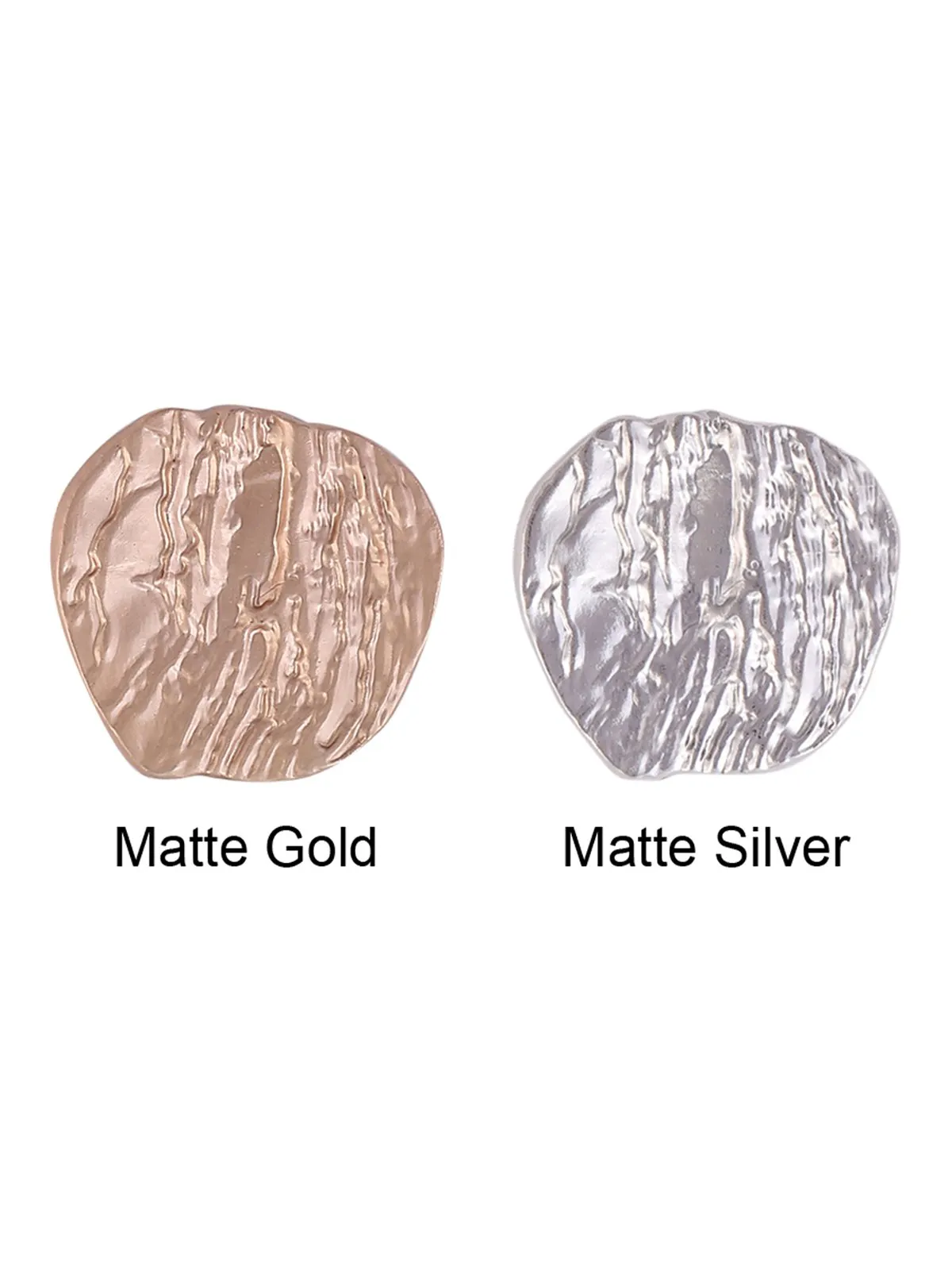 Funky Apple Shape Downhole Loop Shank Metal Button