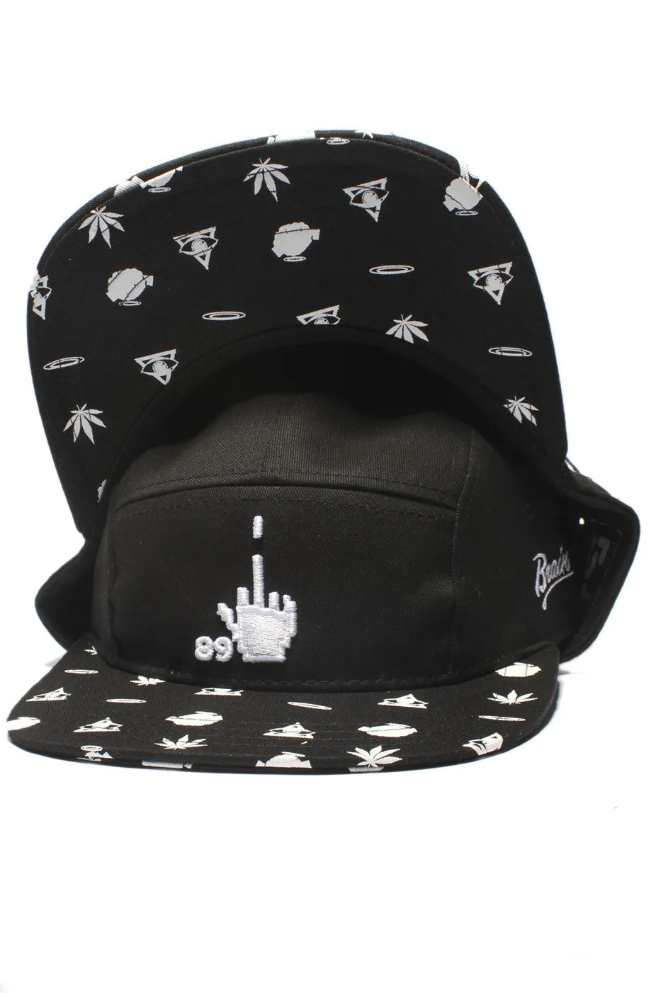 Galaga 5-Panel Strapback