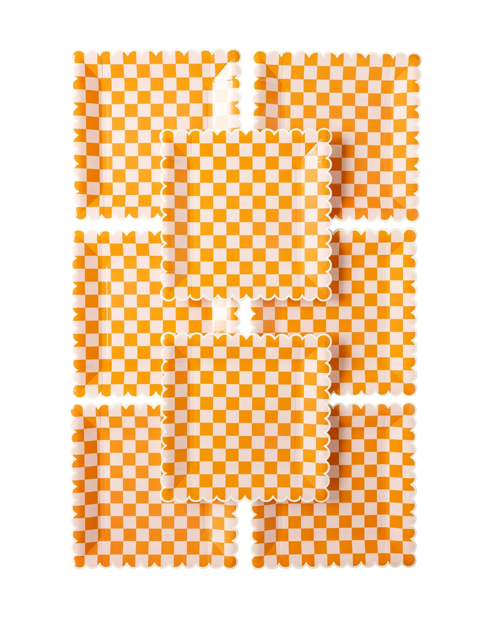Ghoul Gang Checkered Paper Plate