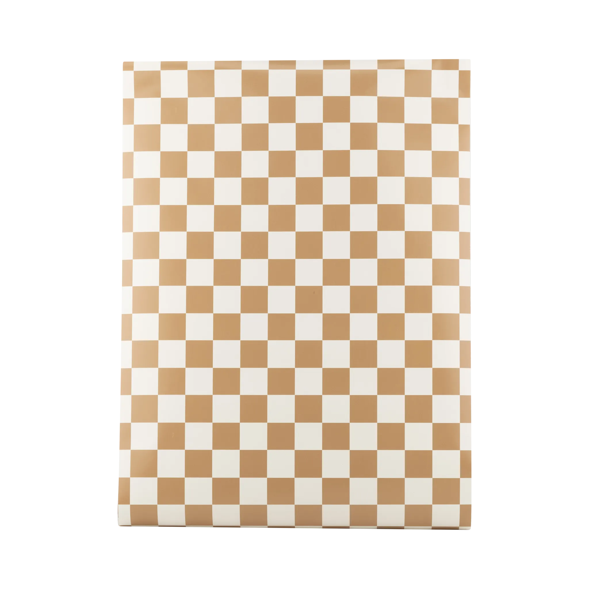 Gingerbread Checked Table Runner