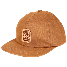 Good Times 100% Hemp Strapback | Brown
