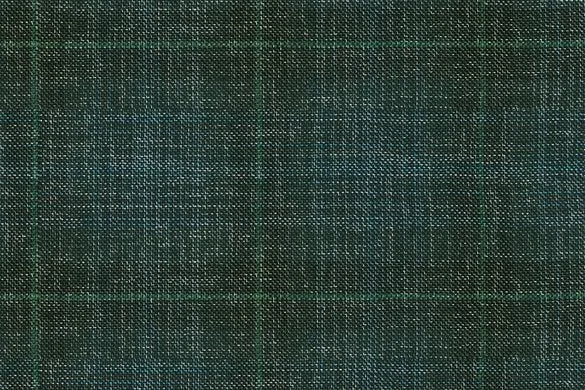 Green Check 55% Wool 45% Silk (Ref-880113)
