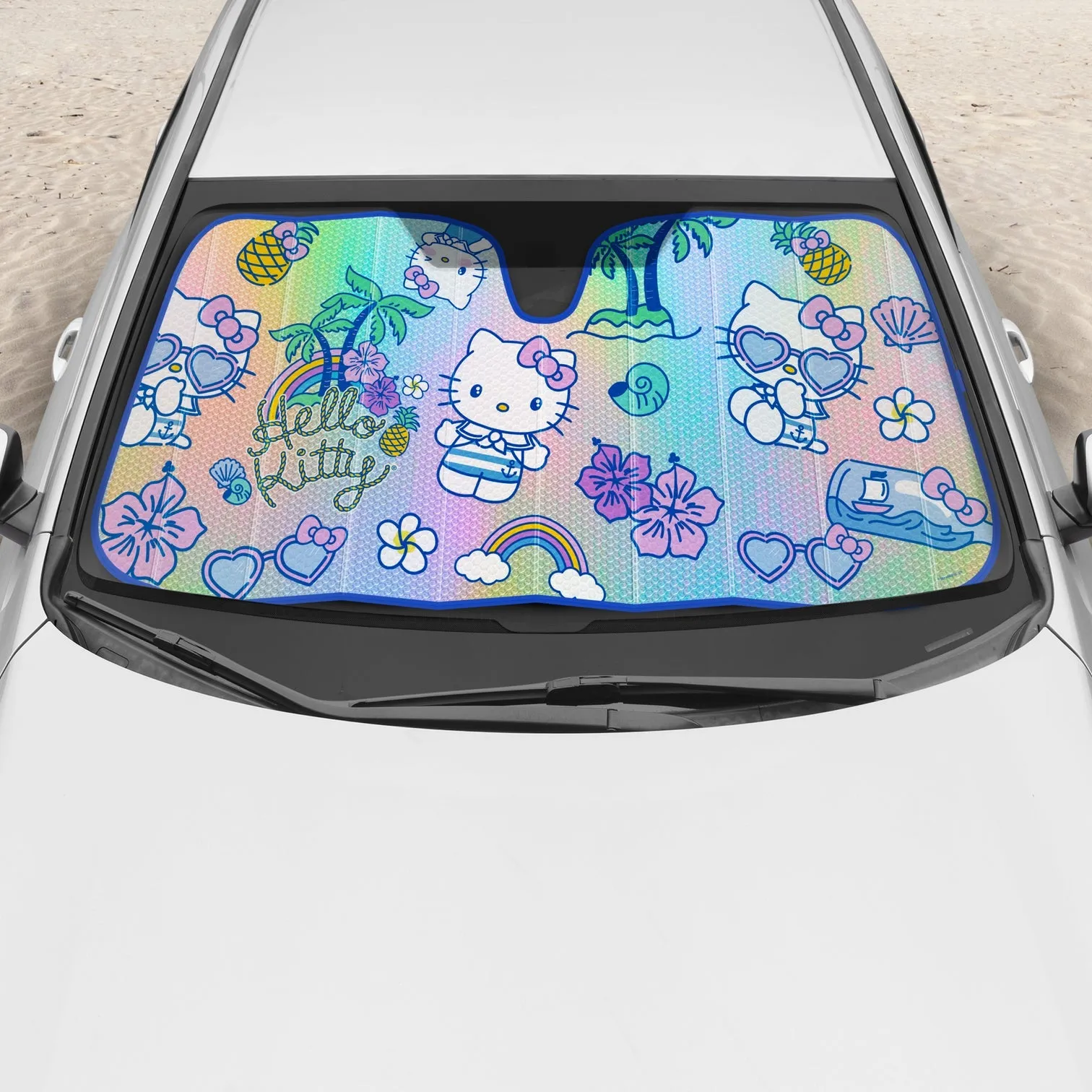 Hello Kitty Car Sun Shade (Summer Sailing)