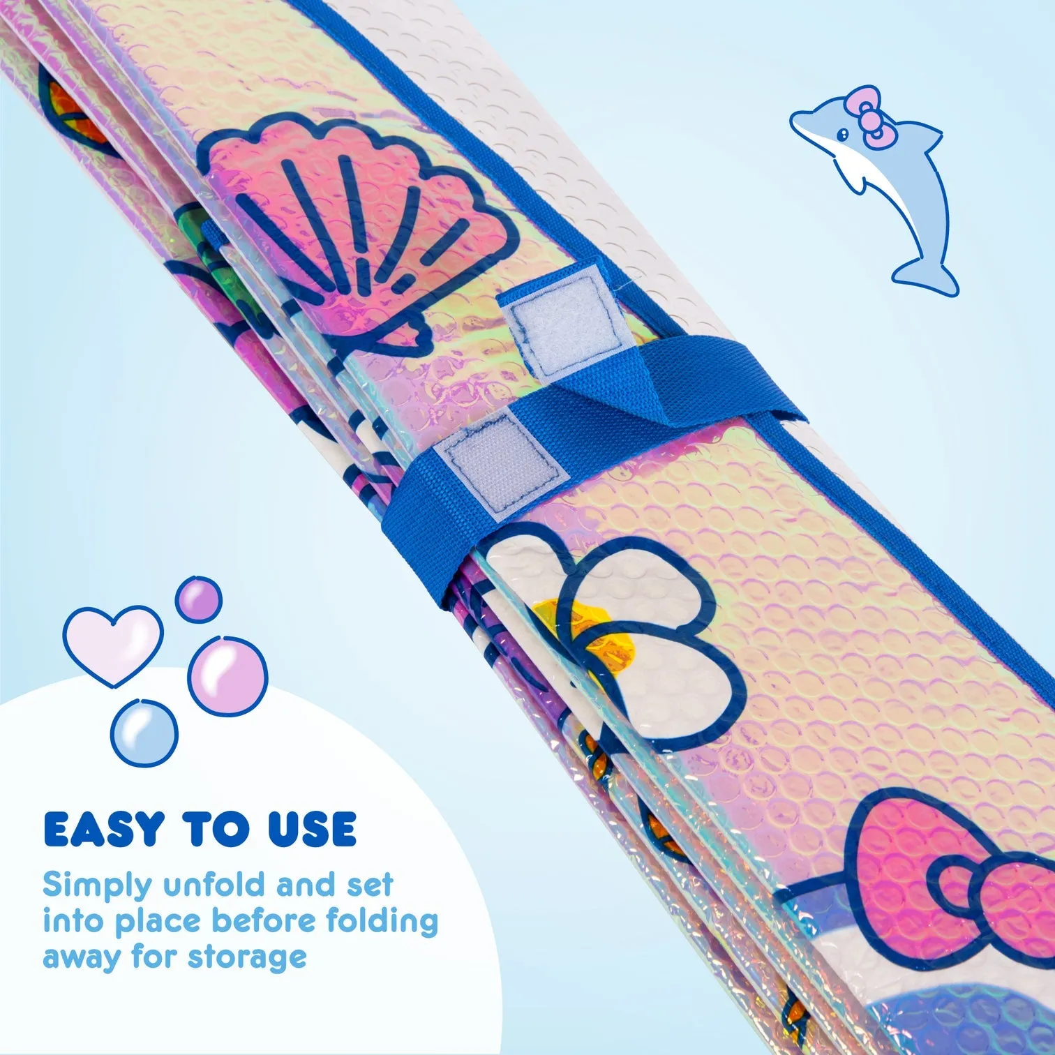 Hello Kitty Car Sun Shade (Summer Sailing)