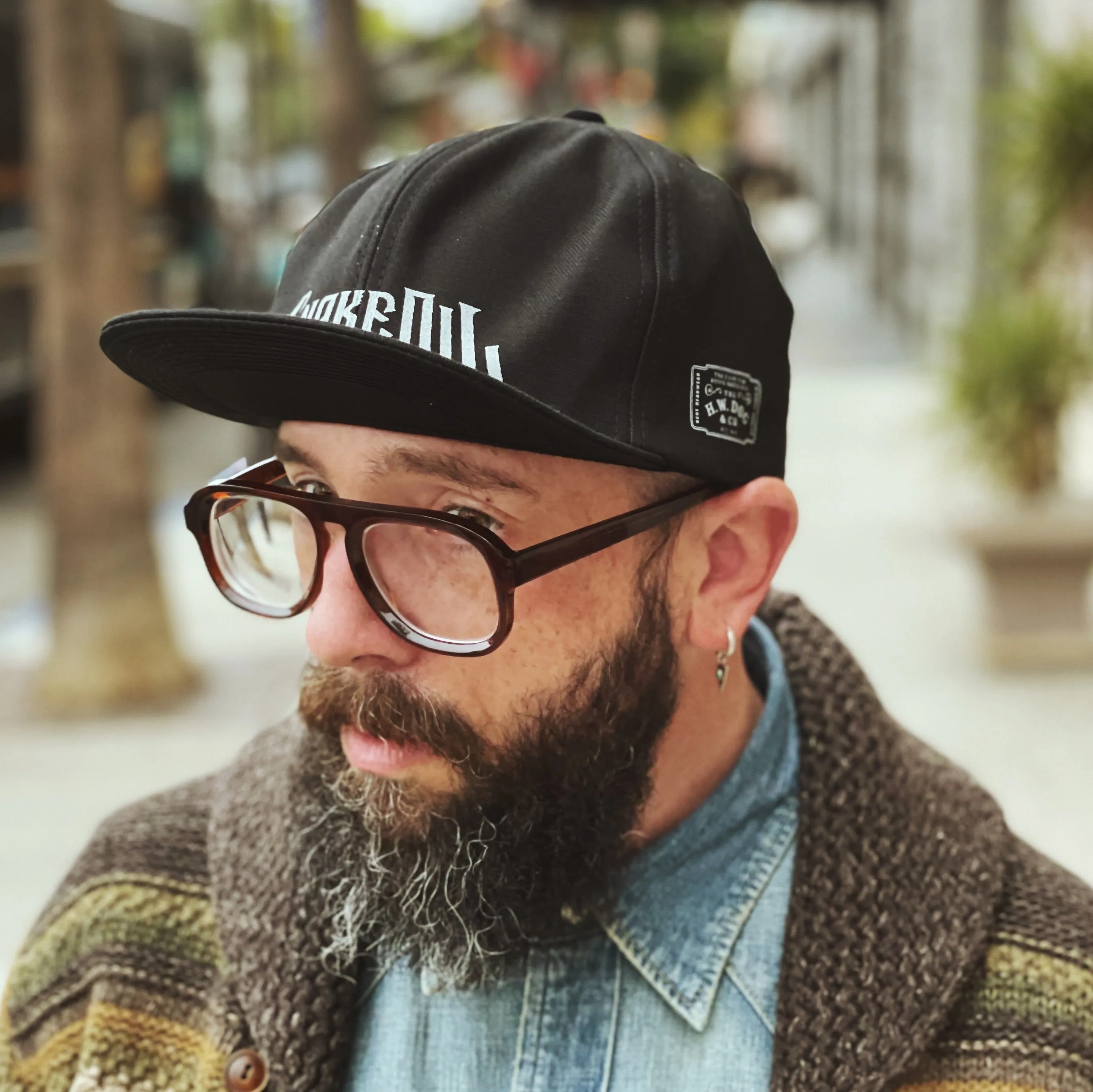 H.W. Dog & Co. x SOP Metal Logo Trucker Cap Black FINAL SALE