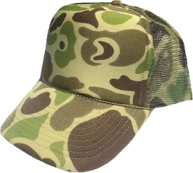 Impecgear Two Tone Camo Hunting Trucker Baseball Foam Mesh Hats Caps for Outdoors Travel