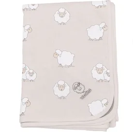 Imperfect Toddler Blanket, 4 Season® Merino Wool & Organic Cotton Blanket, 52.5" x 40", Sheep