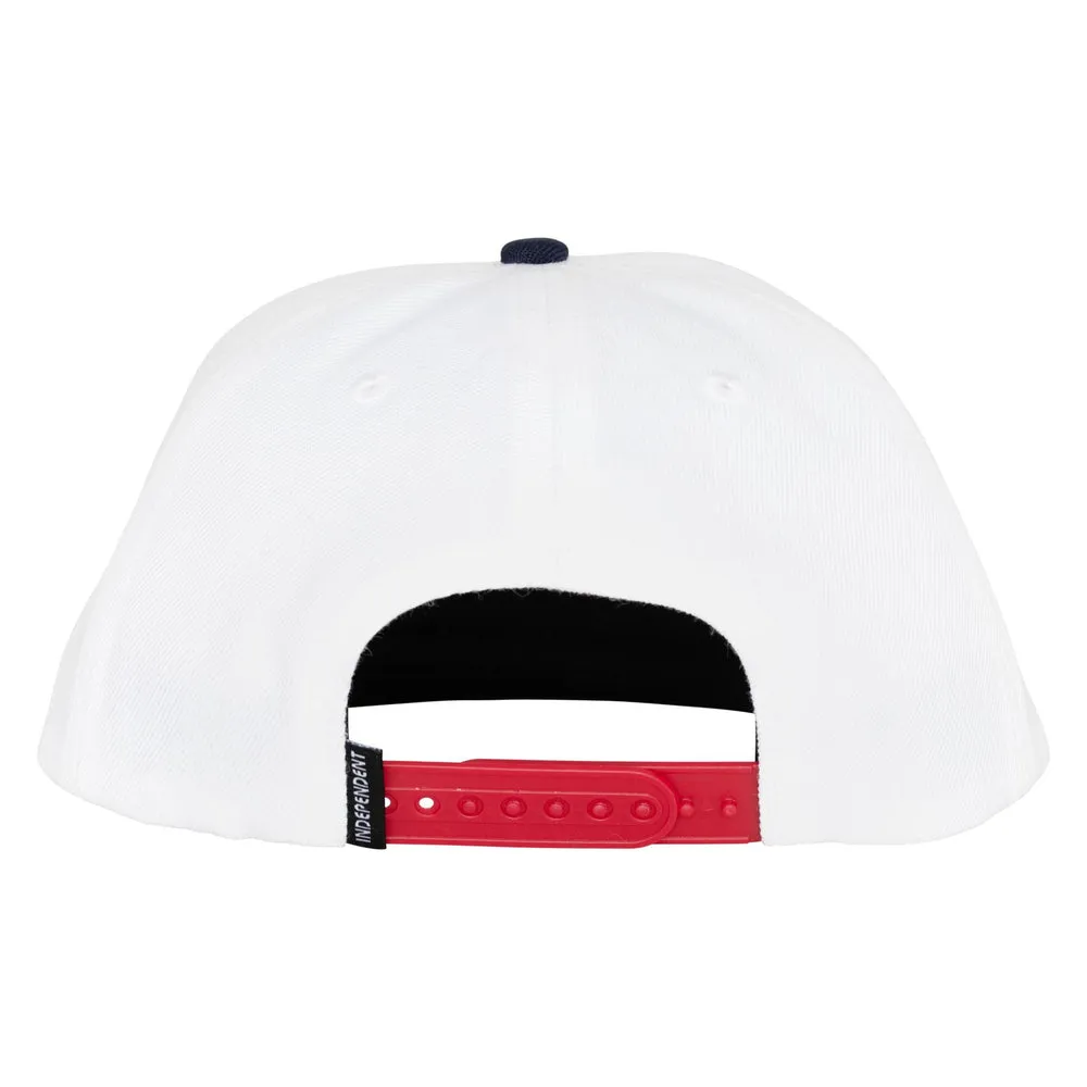 Independent RTB Pilot Independent Snapback Hat - WHITE