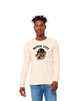 Ink Detroit Motor City Kitty Long Sleeve -  Natural
