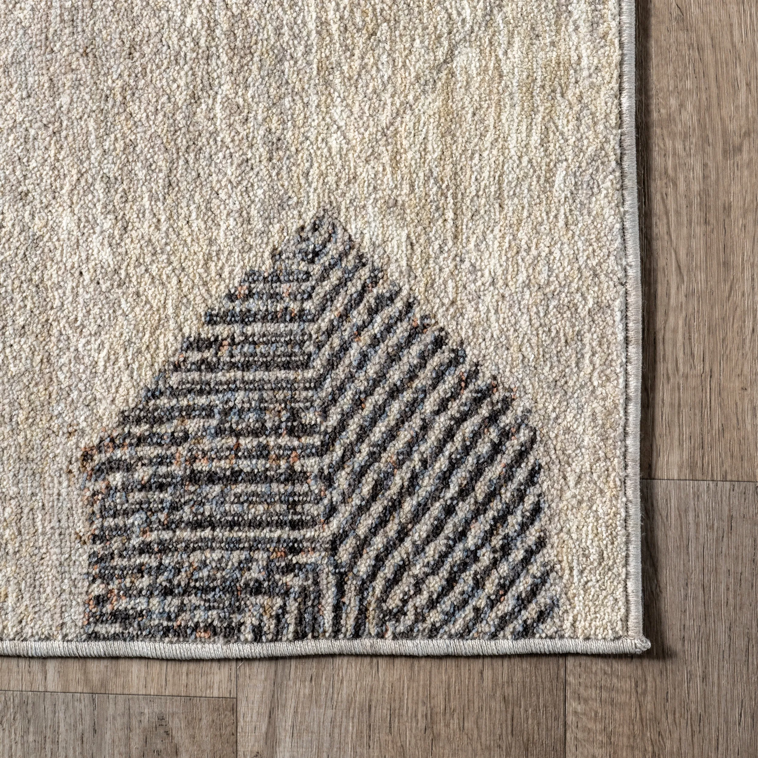 Jamesina Modern Geometric Area Rug