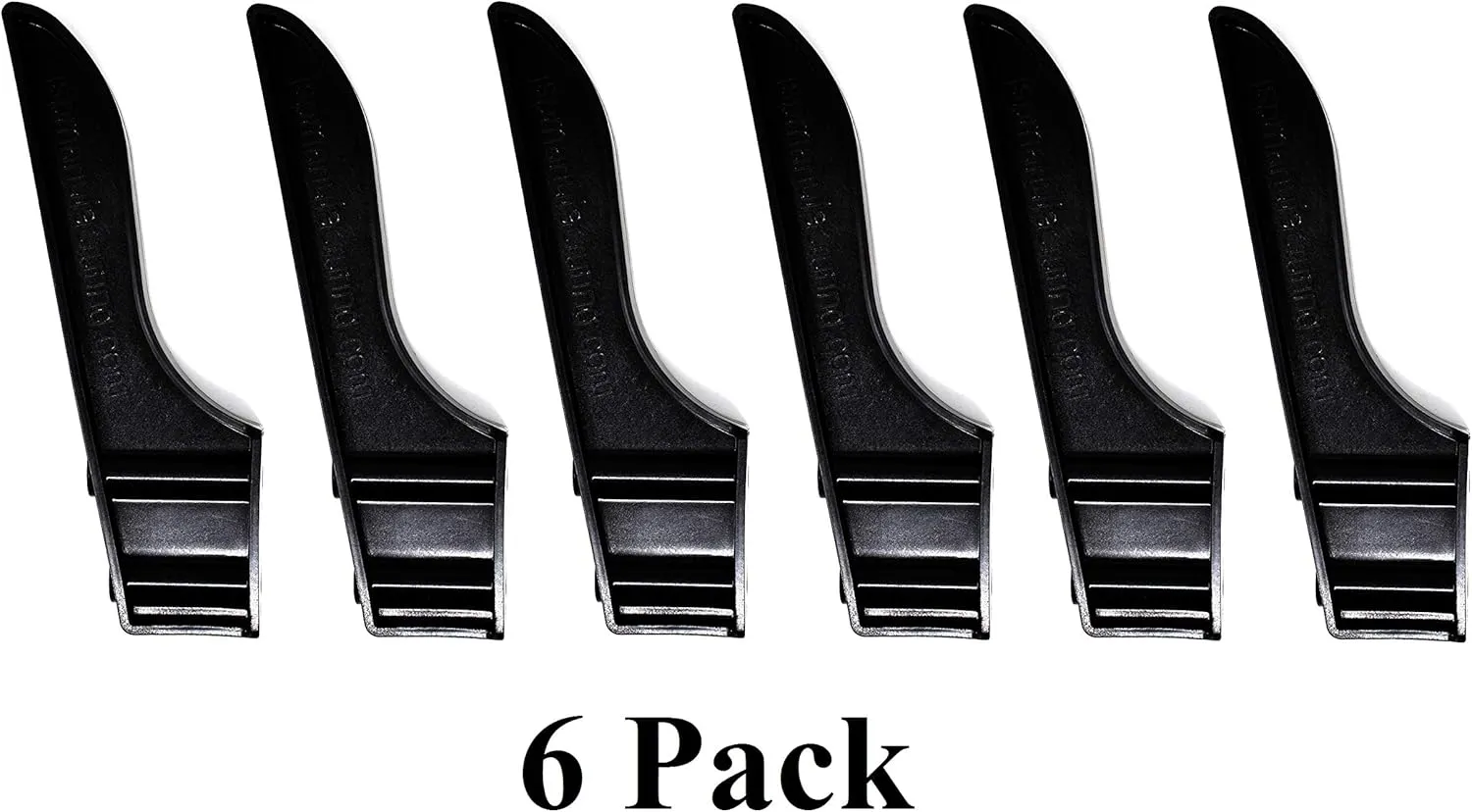 JSP Manufacturing Black or White Dock Piling Line Holder Hook - Store Your Dock Lines/Ropes (6, Black)